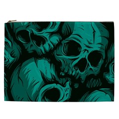 Skulls Cosmetic Bag (XXL) from ArtsNow.com Front