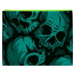 Skulls Cosmetic Bag (XXXL) from ArtsNow.com Front