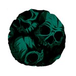 Skulls Standard 15  Premium Round Cushions