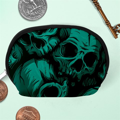 Skulls Accessory Pouch (Medium) from ArtsNow.com Back