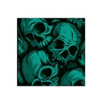 Skulls Satin Bandana Scarf 22  x 22 