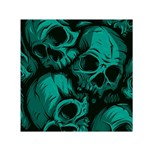 Skulls Square Satin Scarf (30  x 30 )