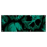 Skulls Banner and Sign 8  x 3 