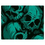 Skulls Premium Plush Fleece Blanket (Medium)