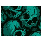 Skulls Premium Plush Fleece Blanket (Extra Small)