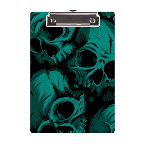 Skulls A5 Acrylic Clipboard from ArtsNow.com Front