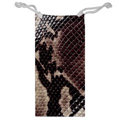 Snake Skin, Reptile Skin, Snake Skin Textures, Brown Snake Jewelry Bag from ArtsNow.com Front