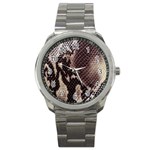 Snake Skin, Reptile Skin, Snake Skin Textures, Brown Snake Sport Metal Watch