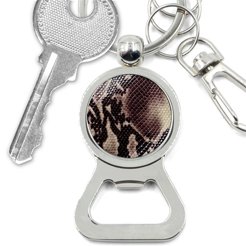 Snake Skin, Reptile Skin, Snake Skin Textures, Brown Snake Bottle Opener Key Chain from ArtsNow.com Front