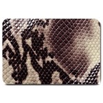 Snake Skin, Reptile Skin, Snake Skin Textures, Brown Snake Large Doormat