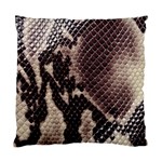 Snake Skin, Reptile Skin, Snake Skin Textures, Brown Snake Standard Cushion Case (One Side)