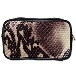 Snake Skin, Reptile Skin, Snake Skin Textures, Brown Snake Toiletries Bag (One Side)