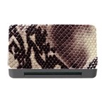 Snake Skin, Reptile Skin, Snake Skin Textures, Brown Snake Memory Card Reader with CF