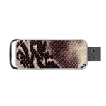 Snake Skin, Reptile Skin, Snake Skin Textures, Brown Snake Portable USB Flash (One Side)