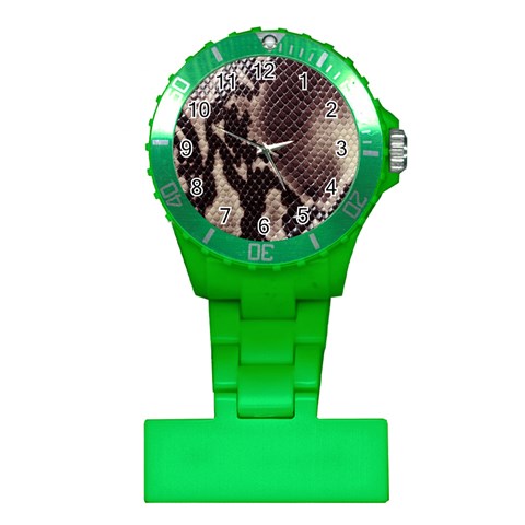 Snake Skin, Reptile Skin, Snake Skin Textures, Brown Snake Plastic Nurses Watch from ArtsNow.com Front