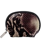 Snake Skin, Reptile Skin, Snake Skin Textures, Brown Snake Accessory Pouch (Small)