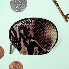 Snake Skin, Reptile Skin, Snake Skin Textures, Brown Snake Accessory Pouch (Small) from ArtsNow.com Back