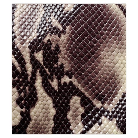 Snake Skin, Reptile Skin, Snake Skin Textures, Brown Snake Drawstring Pouch (Small) from ArtsNow.com Front