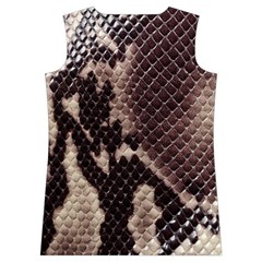 Snake Skin, Reptile Skin, Snake Skin Textures, Brown Snake Women s Basketball Tank Top from ArtsNow.com Back