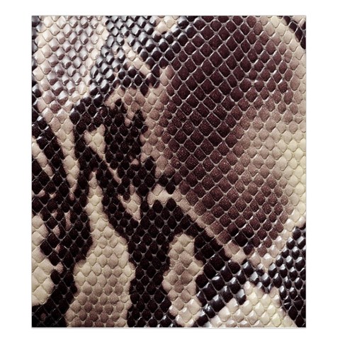 Snake Skin, Reptile Skin, Snake Skin Textures, Brown Snake Duvet Cover Double Side (King Size) from ArtsNow.com Back