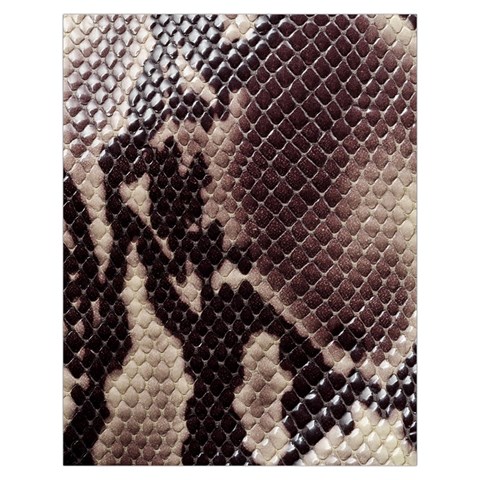 Snake Skin, Reptile Skin, Snake Skin Textures, Brown Snake Toiletries Pouch from ArtsNow.com Back