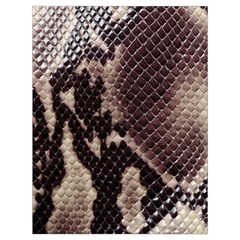 Snake Skin, Reptile Skin, Snake Skin Textures, Brown Snake Drawstring Bag (Large) from ArtsNow.com Back