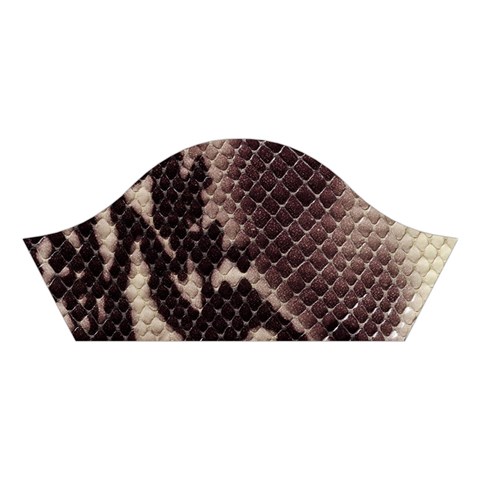 Snake Skin, Reptile Skin, Snake Skin Textures, Brown Snake Cotton Crop Top from ArtsNow.com Left Sleeve