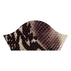 Snake Skin, Reptile Skin, Snake Skin Textures, Brown Snake Cotton Crop Top from ArtsNow.com Right Sleeve