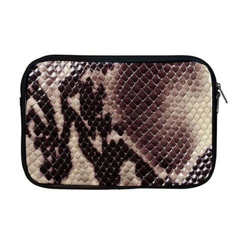 Snake Skin, Reptile Skin, Snake Skin Textures, Brown Snake Apple MacBook Pro 17  Zipper Case from ArtsNow.com Front