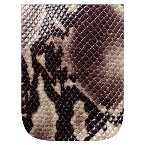 Snake Skin, Reptile Skin, Snake Skin Textures, Brown Snake Waist Pouch (Large) from ArtsNow.com Front Pocket