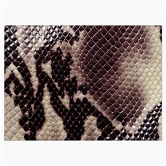 Snake Skin, Reptile Skin, Snake Skin Textures, Brown Snake Roll Up Canvas Pencil Holder (L) from ArtsNow.com Front