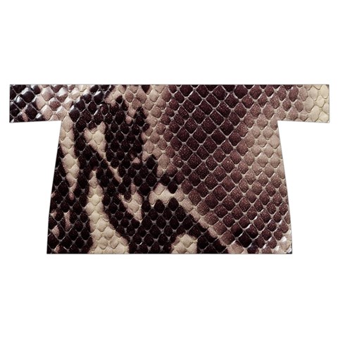 Snake Skin, Reptile Skin, Snake Skin Textures, Brown Snake Wristlet Pouch Bag (Small) from ArtsNow.com Front