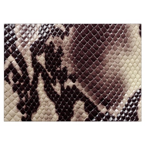 Snake Skin, Reptile Skin, Snake Skin Textures, Brown Snake Wristlet Pouch Bag (Small) from ArtsNow.com Belt Loop