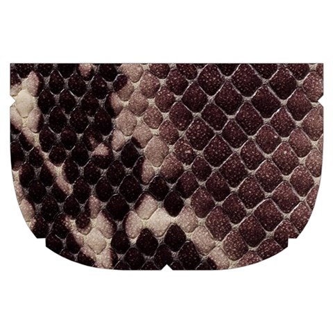 Snake Skin, Reptile Skin, Snake Skin Textures, Brown Snake Make Up Case (Small) from ArtsNow.com Side Left