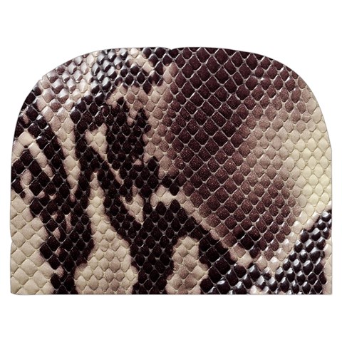 Snake Skin, Reptile Skin, Snake Skin Textures, Brown Snake Make Up Case (Medium) from ArtsNow.com Front