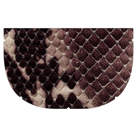 Snake Skin, Reptile Skin, Snake Skin Textures, Brown Snake Make Up Case (Medium) from ArtsNow.com Side Right