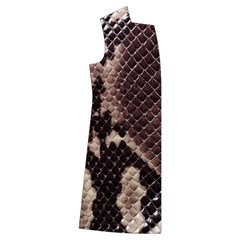 Snake Skin, Reptile Skin, Snake Skin Textures, Brown Snake Kids  Long Sleeve Velvet Lounge Robe from ArtsNow.com Front Right