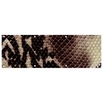 Snake Skin, Reptile Skin, Snake Skin Textures, Brown Snake Banner and Sign 9  x 3 