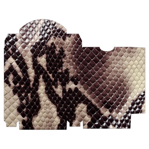 Snake Skin, Reptile Skin, Snake Skin Textures, Brown Snake Playing Cards Single Design (Rectangle) with Custom Box from ArtsNow.com Poker Box