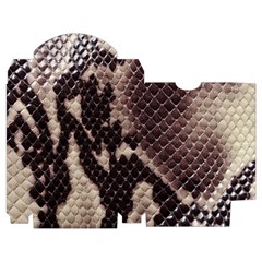 Snake Skin, Reptile Skin, Snake Skin Textures, Brown Snake Playing Cards Single Design (Rectangle) with Custom Box from ArtsNow.com Poker Box