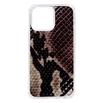 Snake Skin, Reptile Skin, Snake Skin Textures, Brown Snake iPhone 14 Pro Max TPU UV Print Case