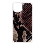 Snake Skin, Reptile Skin, Snake Skin Textures, Brown Snake iPhone 13 TPU UV Print Case