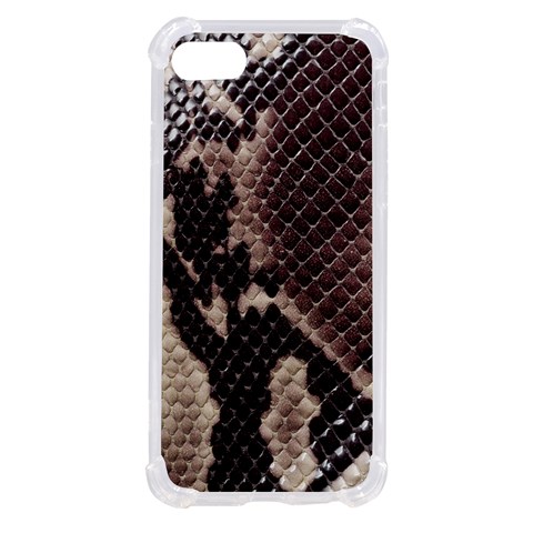 Snake Skin, Reptile Skin, Snake Skin Textures, Brown Snake iPhone SE from ArtsNow.com Front