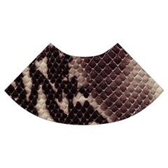 Snake Skin, Reptile Skin, Snake Skin Textures, Brown Snake Trumpet Sleeve Cropped Top from ArtsNow.com Cuff Right