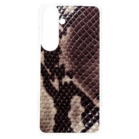 Snake Skin, Reptile Skin, Snake Skin Textures, Brown Snake Samsung Galaxy S24 6.2 Inch TPU UV Case from ArtsNow.com Front