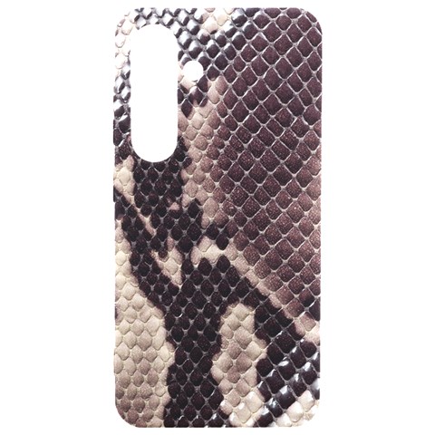 Snake Skin, Reptile Skin, Snake Skin Textures, Brown Snake Samsung Galaxy S24 6.2 Inch Black TPU UV Case from ArtsNow.com Front