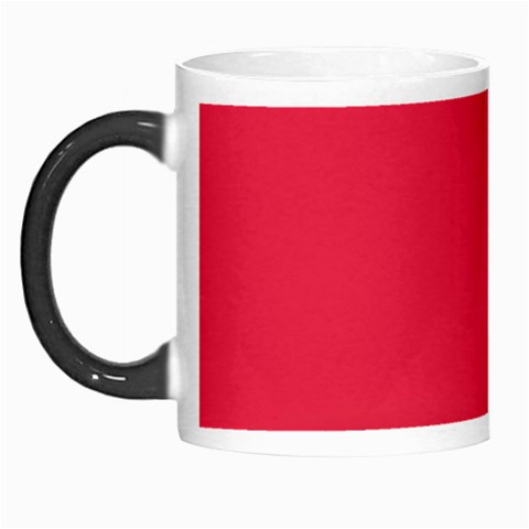 White Red Ripples Morph Mug from ArtsNow.com Left