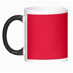 White Red Ripples Morph Mug