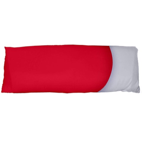 White Red Ripples Body Pillow Case (Dakimakura) from ArtsNow.com Body Pillow Case