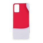 White Red Ripples Samsung Galaxy S20 Plus 6.7 Inch TPU UV Case